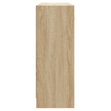 vidaXL Συρταριέρα Sonoma Δρυς 91x28x75cm Επεξεργασμένο Ξύλο 1 τεμ.