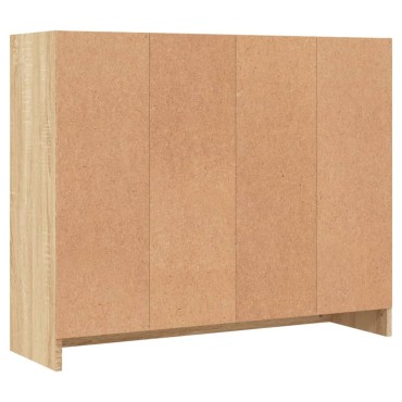 vidaXL Συρταριέρα Sonoma Δρυς 91x28x75cm Επεξεργασμένο Ξύλο 1 τεμ.