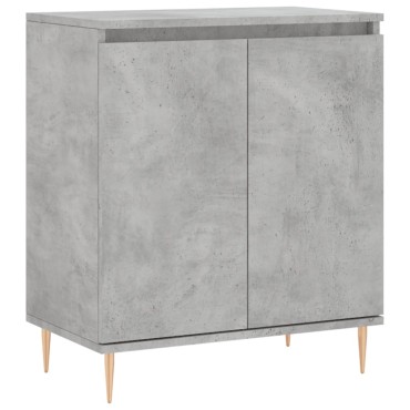 vidaXL Ντουλάπι Γκρι Σκυροδέματος 60x35x70cm Επεξεργασμένο Ξύλο 1 τεμ.