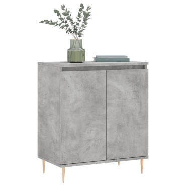 vidaXL Ντουλάπι Γκρι Σκυροδέματος 60x35x70cm Επεξεργασμένο Ξύλο 1 τεμ.