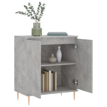 vidaXL Ντουλάπι Γκρι Σκυροδέματος 60x35x70cm Επεξεργασμένο Ξύλο 1 τεμ.