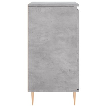 vidaXL Ντουλάπι Γκρι Σκυροδέματος 60x35x70cm Επεξεργασμένο Ξύλο 1 τεμ.