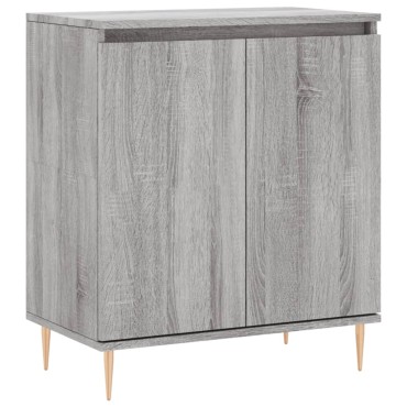 vidaXL Ντουλάπι Γκρι Sonoma 60x35x70cm από Επεξεργασμένο Ξύλο 1 τεμ.