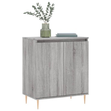 vidaXL Ντουλάπι Γκρι Sonoma 60x35x70cm από Επεξεργασμένο Ξύλο 1 τεμ.