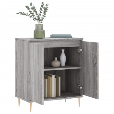 vidaXL Ντουλάπι Γκρι Sonoma 60x35x70cm από Επεξεργασμένο Ξύλο 1 τεμ.