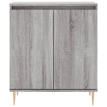 vidaXL Ντουλάπι Γκρι Sonoma 60x35x70cm από Επεξεργασμένο Ξύλο 1 τεμ.