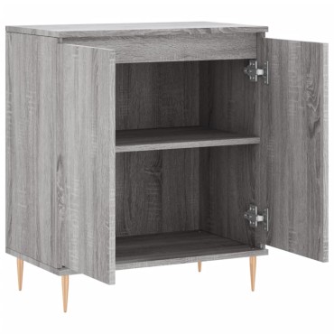 vidaXL Ντουλάπι Γκρι Sonoma 60x35x70cm από Επεξεργασμένο Ξύλο 1 τεμ.