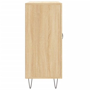 vidaXL Ντουλάπι Sonoma δρυς 90x34x80cm Επεξεργασμένο Ξύλο 1 τεμ.