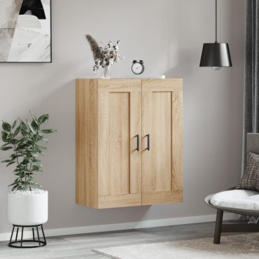 vidaXL Ντουλάπι Επιτοίχιο Sonoma Δρυς 69,5x34x90cm Επεξεργ. Ξύλο 1 τεμ.