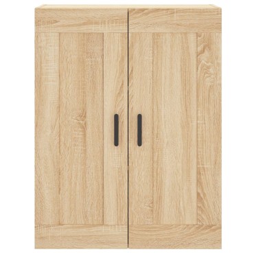 vidaXL Ντουλάπι Επιτοίχιο Sonoma Δρυς 69,5x34x90cm Επεξεργ. Ξύλο 1 τεμ.