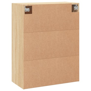 vidaXL Ντουλάπι Επιτοίχιο Sonoma Δρυς 69,5x34x90cm Επεξεργ. Ξύλο 1 τεμ.