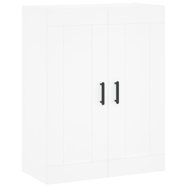 vidaXL Ντουλάπι Τοίχου Λευκό 69,5x34x90cm από Επεξεργασμένο Ξύλο 1 τεμ.