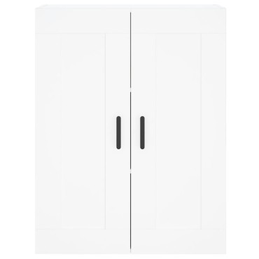vidaXL Ντουλάπι Τοίχου Λευκό 69,5x34x90cm από Επεξεργασμένο Ξύλο 1 τεμ.