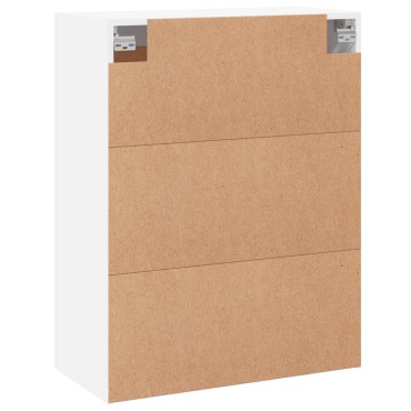 vidaXL Ντουλάπι Τοίχου Λευκό 69,5x34x90cm από Επεξεργασμένο Ξύλο 1 τεμ.