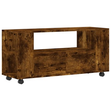 vidaXL Έπιπλο Τηλεόρασης Καπνιστή Δρυς 102x34,5x43cm Επεξ. Ξύλο