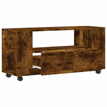 vidaXL Έπιπλο Τηλεόρασης Καπνιστή Δρυς 102x34,5x43cm Επεξ. Ξύλο