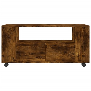 vidaXL Έπιπλο Τηλεόρασης Καπνιστή Δρυς 102x34,5x43cm Επεξ. Ξύλο