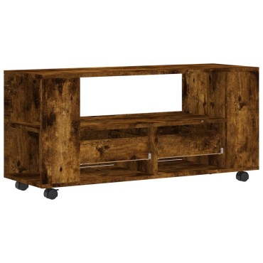 vidaXL Έπιπλο Τηλεόρασης Καπνιστή Δρυς 102x34,5x43cm Επεξ. Ξύλο