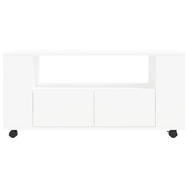 vidaXL Έπιπλο Τηλεόρασης Λευκό 102x34,5x43cm Επεξεργασμένο Ξύλο