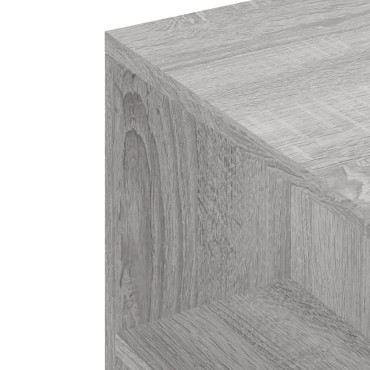 vidaXL Έπιπλο Τηλεόρασης Γκρι Sonoma 102x34,5x43cm από Επεξεργ. Ξύλο