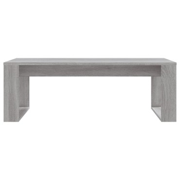vidaXL Τραπεζάκι Σαλονιού Γκρι Sonoma 102x50x35cm Επεξεργ. Ξύλο 1 τεμ.