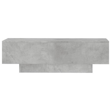 vidaXL Τραπεζάκι Σαλονιού Γκρι Σκυρ. 100x49,5x31cm Επεξεργ. Ξύλο 1 τεμ.
