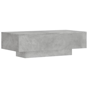 vidaXL Τραπεζάκι Σαλονιού Γκρι Σκυρ. 100x49,5x31cm Επεξεργ. Ξύλο 1 τεμ.