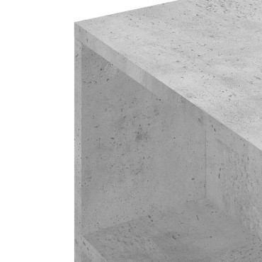 vidaXL Έπιπλο Τηλεόρασης Γκρι Σκυρ. 102x34,5x43cm Επεξ. Ξύλο