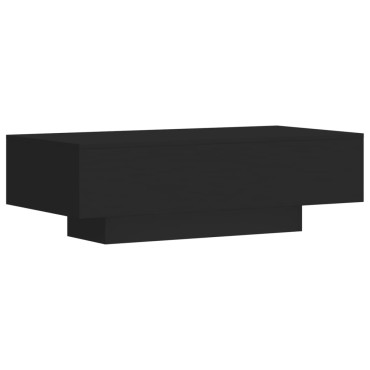 vidaXL Τραπεζάκι Σαλονιού Μαύρο 100x49,5x31cm από Επεξεργασμένο Ξύλο 1 τεμ.