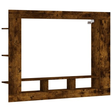 vidaXL Έπιπλο Τηλεόρασης Καπνιστή Δρυς 152x22x113cm Επεξ. Ξύλο