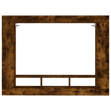 vidaXL Έπιπλο Τηλεόρασης Καπνιστή Δρυς 152x22x113cm Επεξ. Ξύλο