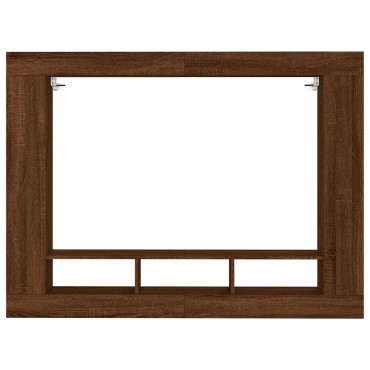 vidaXL Έπιπλο Τηλεόρασης Καφέ Δρυς 152x22x113cm Επεξ. Ξύλο