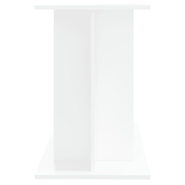 vidaXL Βάση Ενυδρείου Λευκή 100 x 40 x 60 εκ. από Επεξεργασμένο Ξύλο