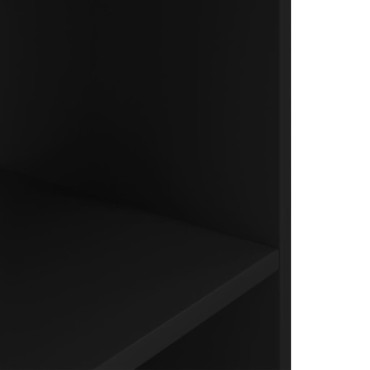 vidaXL Βάση Ενυδρείου Μαύρη 100 x 40 x 60 εκ. από Επεξεργασμένο Ξύλο