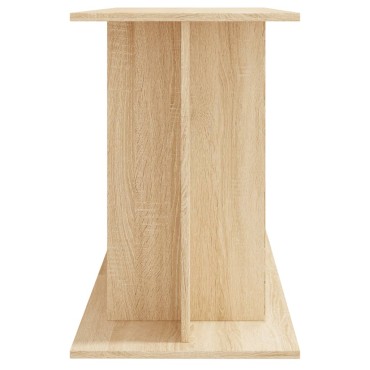 vidaXL Βάση Ενυδρείου Sonoma Δρυς 120x40x60 εκ. από Επεξεργασμένο Ξύλο