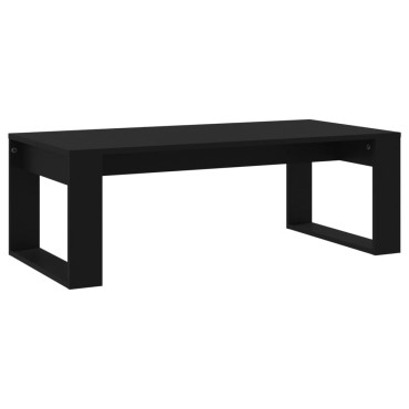 vidaXL Τραπεζάκι Σαλονιού Μαύρο 102x50x35cm από Επεξεργ. Ξύλο 1 τεμ.