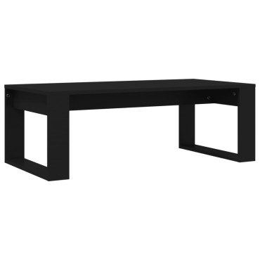 vidaXL Τραπεζάκι Σαλονιού Μαύρο 102x50x35cm από Επεξεργ. Ξύλο 1 τεμ.