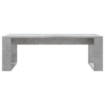 vidaXL Τραπεζάκι Σαλονιού Γκρι Σκυρ. 102x50x35cm Επεξεργ. Ξύλο 1 τεμ.