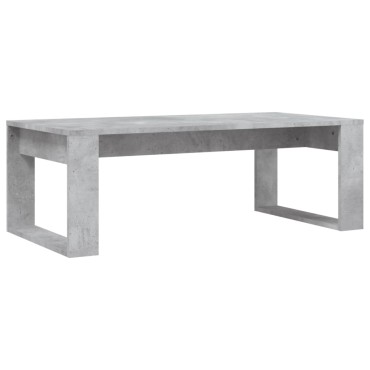 vidaXL Τραπεζάκι Σαλονιού Γκρι Σκυρ. 102x50x35cm Επεξεργ. Ξύλο 1 τεμ.