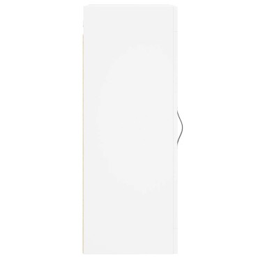 vidaXL Ντουλάπι Τοίχου Λευκό 34,5x34x90cm από Επεξεργασμένο Ξύλο 1 τεμ.