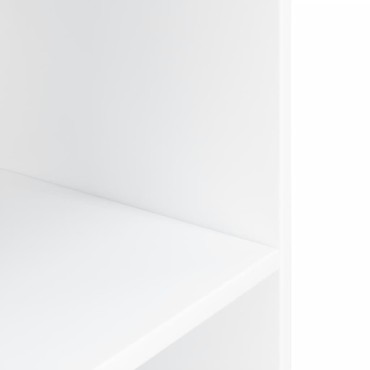 vidaXL Βάση Ενυδρείου Λευκή 80 x 35 x 60 εκ. από Επεξεργασμένο Ξύλο