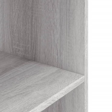 vidaXL Βάση Ενυδρείου Γκρι Sonoma 80x35x60 εκ. από Επεξεργασμένο Ξύλο