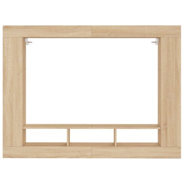 vidaXL Έπιπλο Τηλεόρασης Sonoma Δρυς 152x22x113cm Επεξεργασμένο Ξύλο