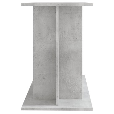 vidaXL Βάση Ενυδρείου Γκρι Σκυροδ. 100x40x60 εκ. Επεξεργασμένο Ξύλο