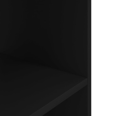 vidaXL Βάση Ενυδρείου Μαύρη 80 x 35 x 60 εκ. από Επεξεργασμένο Ξύλο