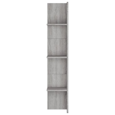 vidaXL Έπιπλο Τηλεόρασης Γκρι Sonoma 152x22x113cm Επεξεργ. Ξύλο