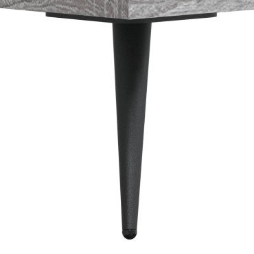 vidaXL Ντουλάπι Γκρι Sonoma 69,5x34x180cm Επεξεργασμένο Ξύλο 1 τεμ.