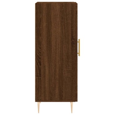 vidaXL Ντουλάπι Καφέ Δρυς 34,5x34x90cm Επεξεργασμένο Ξύλο 1 τεμ.
