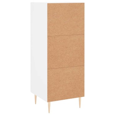 vidaXL Ντουλάπι Λευκό 34,5x34x90cm από Επεξεργασμένο Ξύλο 1 τεμ.