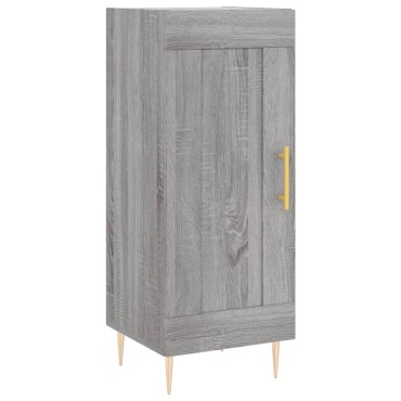 vidaXL Ντουλάπι Γκρι Sonoma 34,5x34x90cm από Επεξεργασμένο Ξύλο 1 τεμ.